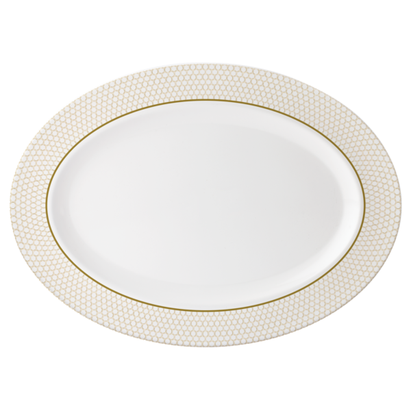 14” Oval Platter - Anika