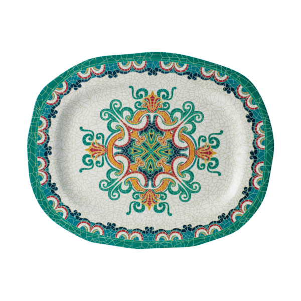 12" Rustic Rectangular Platter - Cabana