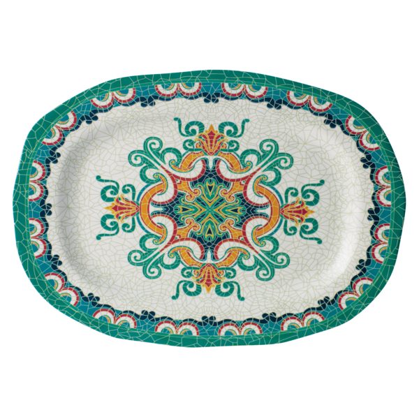 19½" Rustic Rectangular Platter - Cabana
