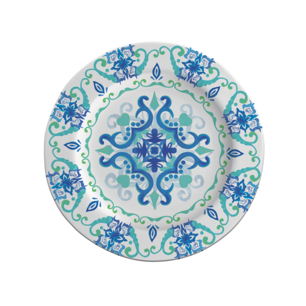 9" Rustic Round Plate - Findo