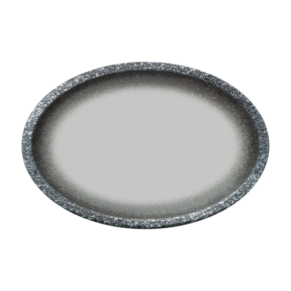 12 1/2" Pine Oval Platter - Graphite