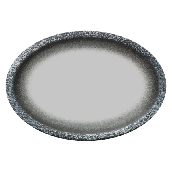 14" Pine Oval Platter - Graphite