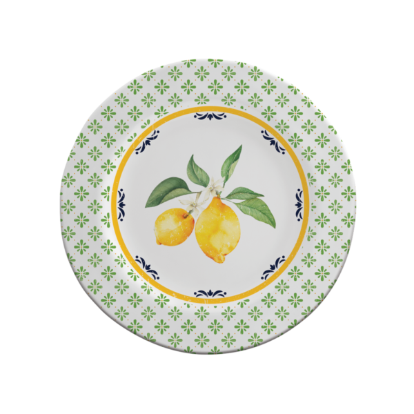 9" Rustic Round Plate - Limetta