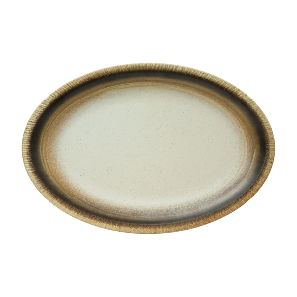 12 1/2" Pine Oval Platter - Luma