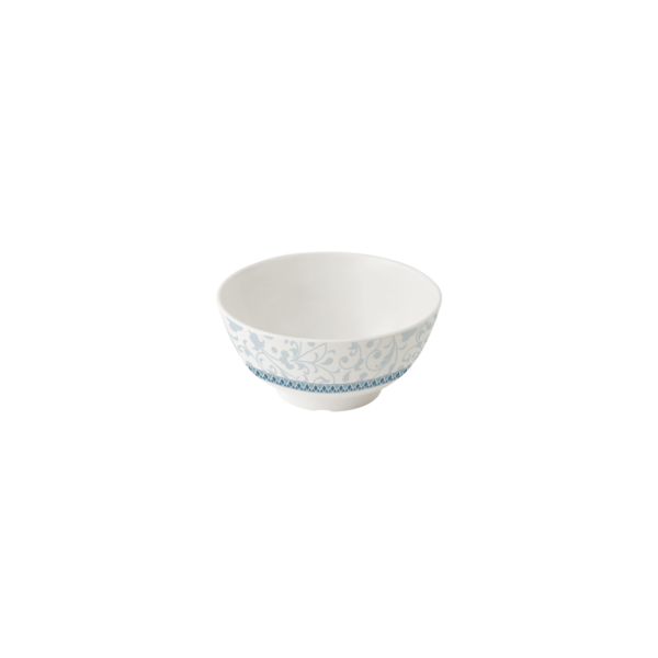 5” Round Soup Bowl - Noel Blue