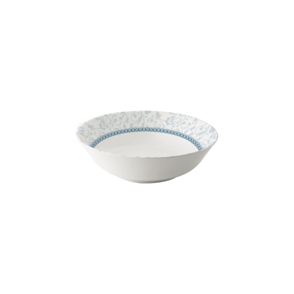 7” Round Soup Bowl - Noel Blue