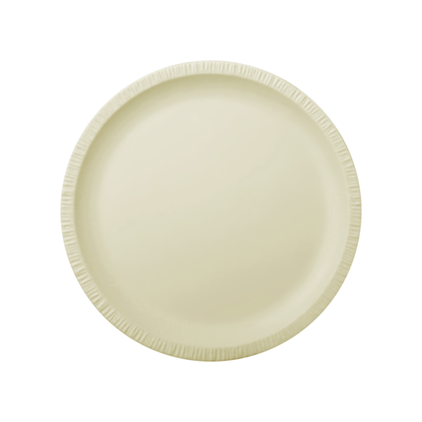 8 1/2" Pine Plate - Vanilla