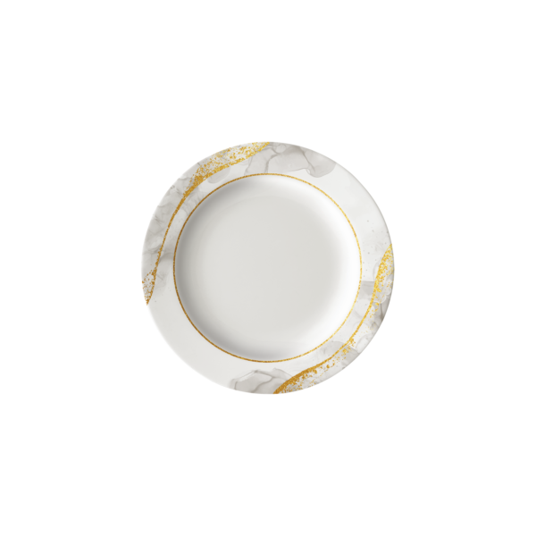 7” Round Soup Plate - Shine Pearl