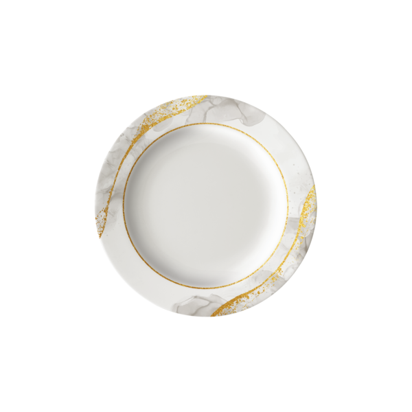 8” Round Soup Plate - Shine Pearl