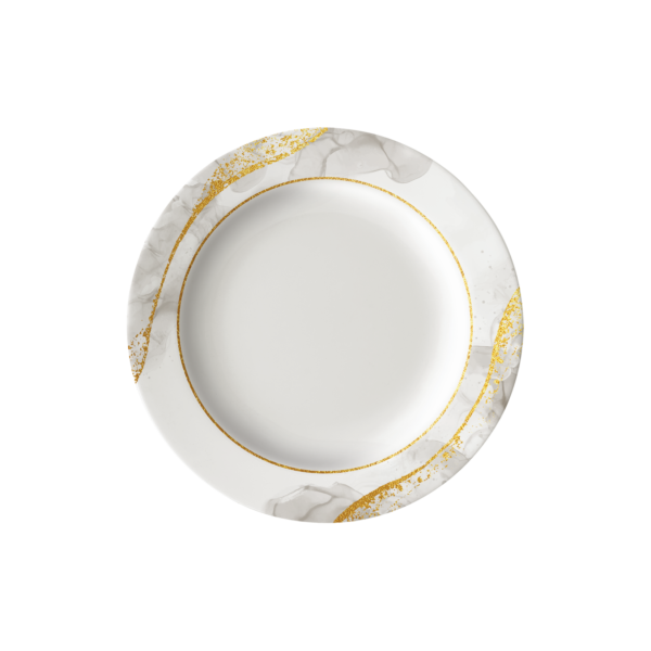 9” Round Soup Plate - Shine Pearl