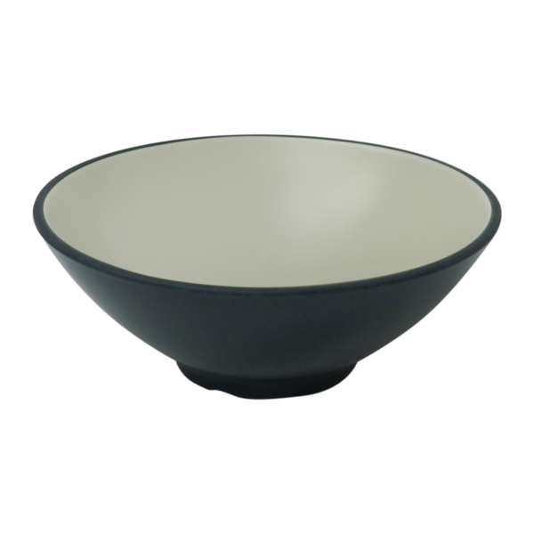 8" Round Soup Bowl - Cloudstone / Blackstone